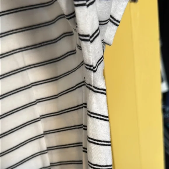 Striped Turtleneck - White and Black - Picture 5 of 5